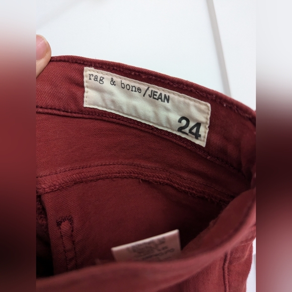 Rag & Bone Skinny Jeans Color Clay - Picture 10 of 11